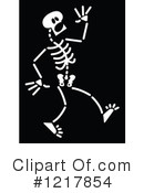 Skeleton Clipart #1217854 by Zooco