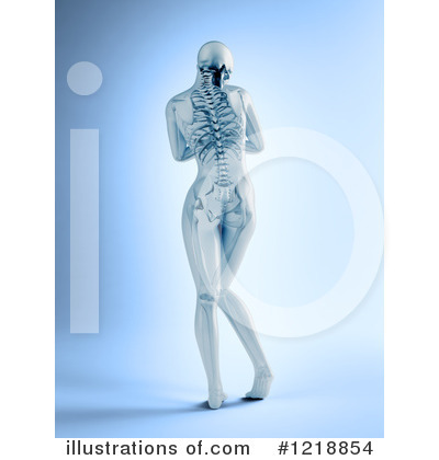 Royalty-Free (RF) Skeleton Clipart Illustration by Mopic - Stock Sample #1218854