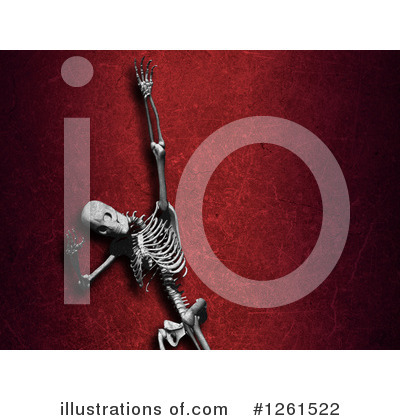 Royalty-Free (RF) Skeleton Clipart Illustration by KJ Pargeter - Stock Sample #1261522