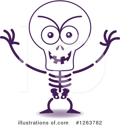 Skeleton Clipart #1263782 by Zooco