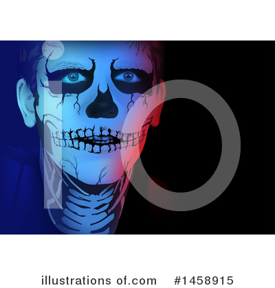 Royalty-Free (RF) Skeleton Clipart Illustration by dero - Stock Sample #1458915
