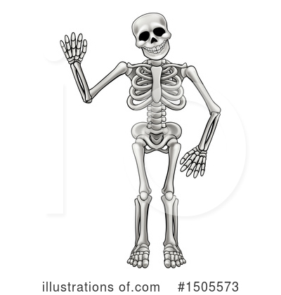 Royalty-Free (RF) Skeleton Clipart Illustration by AtStockIllustration - Stock Sample #1505573