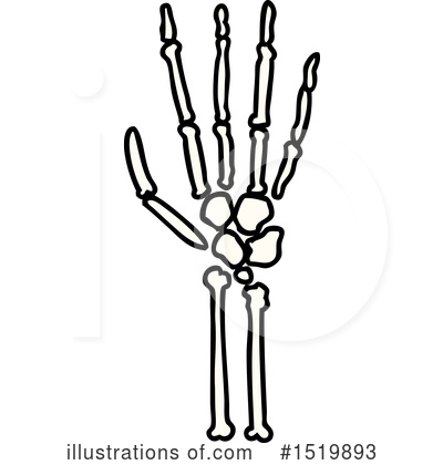 Royalty-Free (RF) Skeleton Clipart Illustration by lineartestpilot - Stock Sample #1519893