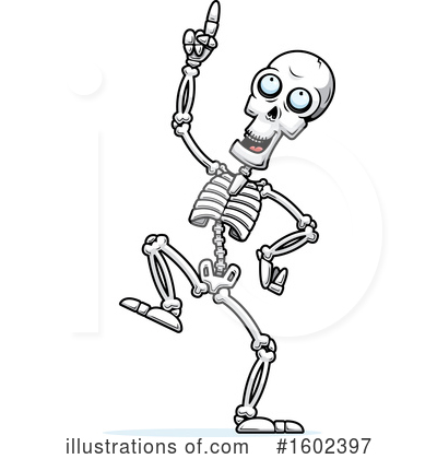 Skeleton Clipart #1602397 by Cory Thoman