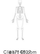 Skeleton Clipart #1714807 by Lal Perera