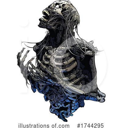 Royalty-Free (RF) Skeleton Clipart Illustration by dero - Stock Sample #1744295