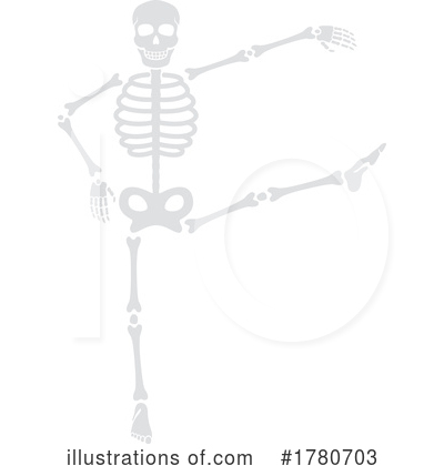 Royalty-Free (RF) Skeleton Clipart Illustration by Vector Tradition SM - Stock Sample #1780703