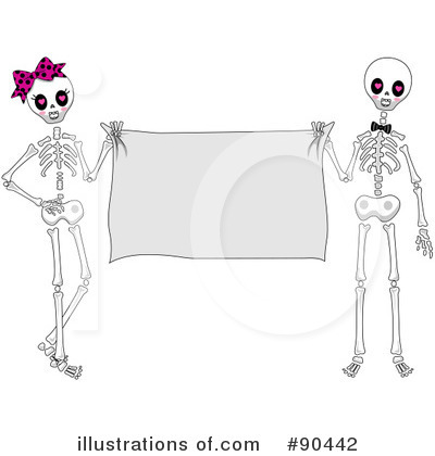 Royalty-Free (RF) Skeleton Clipart Illustration by BNP Design Studio - Stock Sample #90442