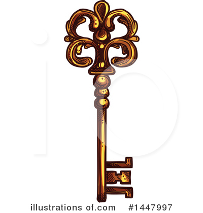 Skeleton Keys Clipart #1447997 by Vector Tradition SM