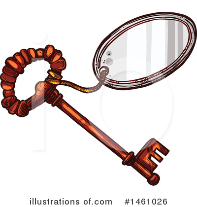 Skeleton Keys Clipart #1461026 by Vector Tradition SM