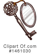 Skeleton Key Clipart #1461030 by Vector Tradition SM