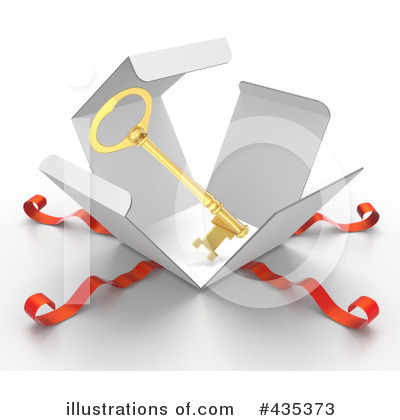 Royalty-Free (RF) Skeleton Key Clipart Illustration by Tonis Pan - Stock Sample #435373
