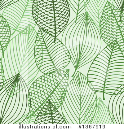 Skeleton Leaves Clipart #1367919 by Vector Tradition SM
