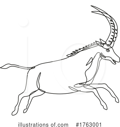 Antelope Clipart #1763001 by patrimonio