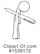 Sketch Design Mascot Clipart #1539172 by Leo Blanchette