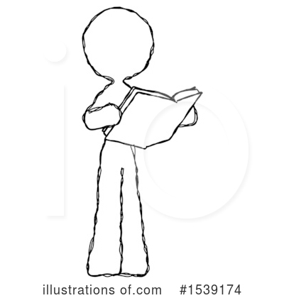 Royalty-Free (RF) Sketch Design Mascot Clipart Illustration by Leo Blanchette - Stock Sample #1539174
