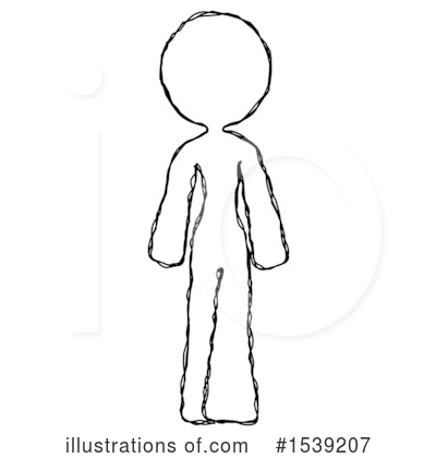 Royalty-Free (RF) Sketch Design Mascot Clipart Illustration by Leo Blanchette - Stock Sample #1539207