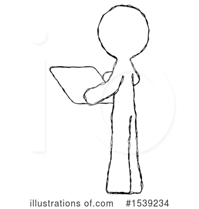 Royalty-Free (RF) Sketch Design Mascot Clipart Illustration by Leo Blanchette - Stock Sample #1539234