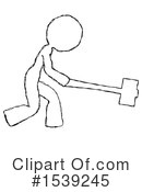 Sketch Design Mascot Clipart #1539245 by Leo Blanchette