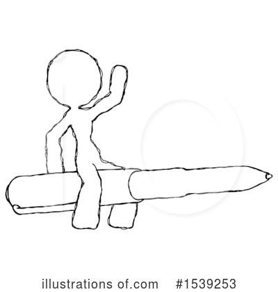 Royalty-Free (RF) Sketch Design Mascot Clipart Illustration by Leo Blanchette - Stock Sample #1539253