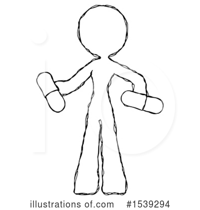 Royalty-Free (RF) Sketch Design Mascot Clipart Illustration by Leo Blanchette - Stock Sample #1539294