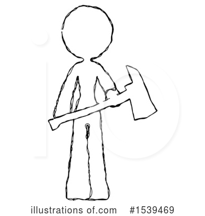 Royalty-Free (RF) Sketch Design Mascot Clipart Illustration by Leo Blanchette - Stock Sample #1539469