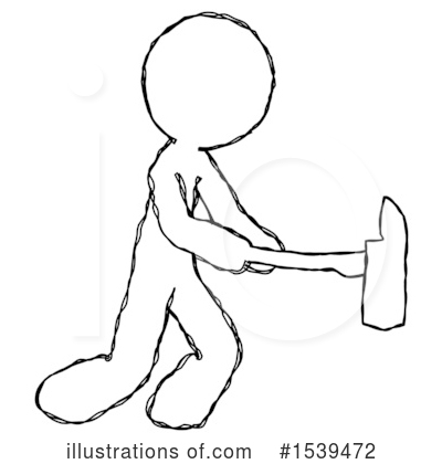 Royalty-Free (RF) Sketch Design Mascot Clipart Illustration by Leo Blanchette - Stock Sample #1539472
