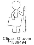 Sketch Design Mascot Clipart #1539494 by Leo Blanchette