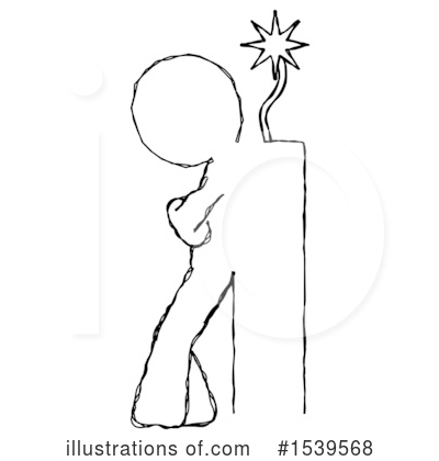 Royalty-Free (RF) Sketch Design Mascot Clipart Illustration by Leo Blanchette - Stock Sample #1539568