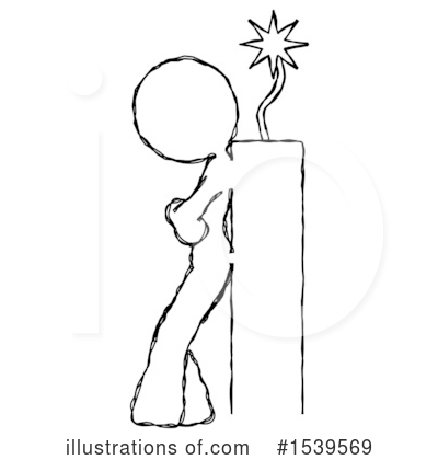 Royalty-Free (RF) Sketch Design Mascot Clipart Illustration by Leo Blanchette - Stock Sample #1539569