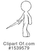 Sketch Design Mascot Clipart #1539579 by Leo Blanchette