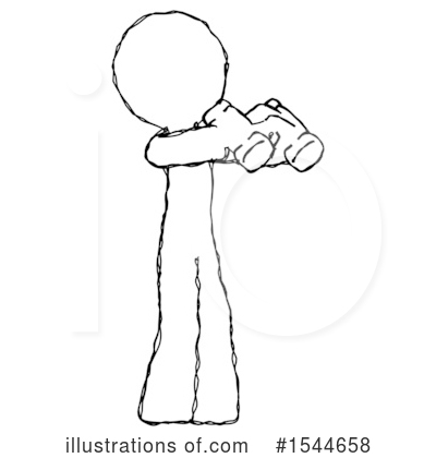 Royalty-Free (RF) Sketch Design Mascot Clipart Illustration by Leo Blanchette - Stock Sample #1544658