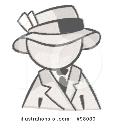 Royalty-Free (RF) Sketched Design Mascot Clipart Illustration by Leo Blanchette - Stock Sample #98039