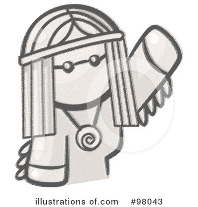 Royalty-Free (RF) Sketched Design Mascot Clipart Illustration by Leo Blanchette - Stock Sample #98043