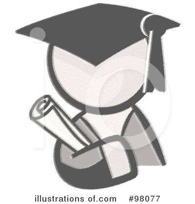 Graduation Clipart #98077 by Leo Blanchette