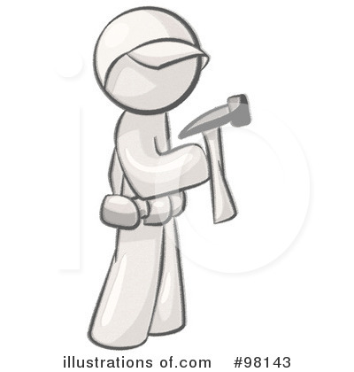 Royalty-Free (RF) Sketched Design Mascot Clipart Illustration by Leo Blanchette - Stock Sample #98143