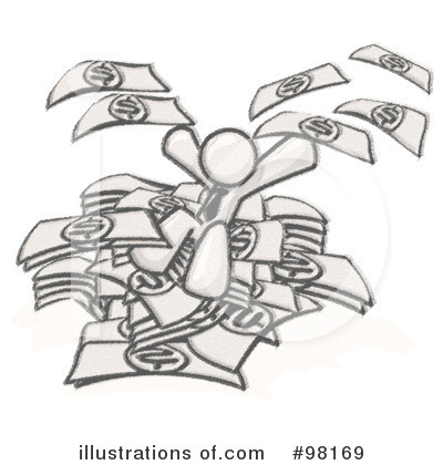 Royalty-Free (RF) Sketched Design Mascot Clipart Illustration by Leo Blanchette - Stock Sample #98169