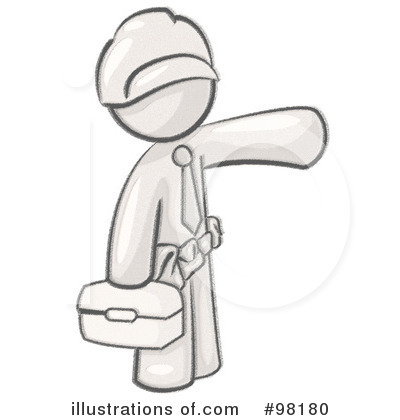 Royalty-Free (RF) Sketched Design Mascot Clipart Illustration by Leo Blanchette - Stock Sample #98180
