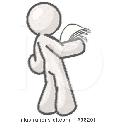 Royalty-Free (RF) Sketched Design Mascot Clipart Illustration by Leo Blanchette - Stock Sample #98201