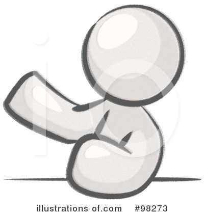 Royalty-Free (RF) Sketched Design Mascot Clipart Illustration by Leo Blanchette - Stock Sample #98273