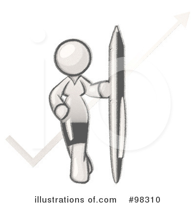 Royalty-Free (RF) Sketched Design Mascot Clipart Illustration by Leo Blanchette - Stock Sample #98310