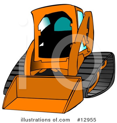 Tractors Clipart #12955 by djart