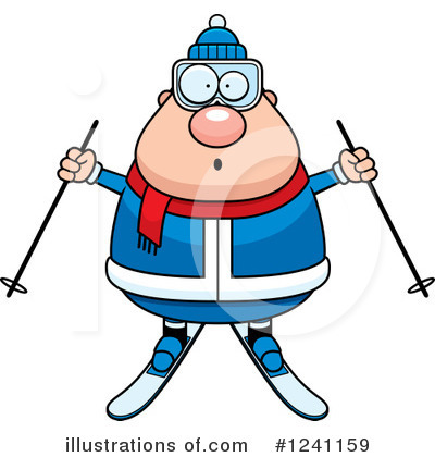 Skier Clipart #1241159 by Cory Thoman