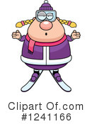 Skier Clipart #1241166 by Cory Thoman