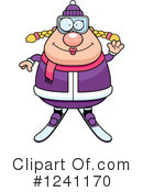 Skier Clipart #1241170 by Cory Thoman