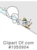 Skiing Clipart #1050904 by NL shop