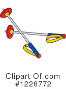 Skiing Clipart #1226772 by Alex Bannykh