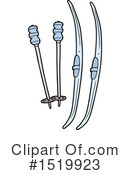 Skiing Clipart #1519923 by lineartestpilot