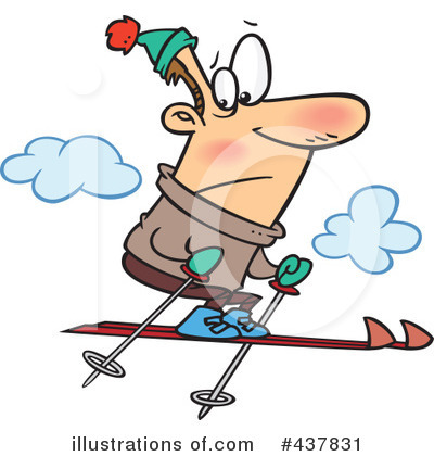 Skis Clipart #437831 by toonaday