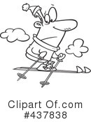 Skiing Clipart #437838 by toonaday